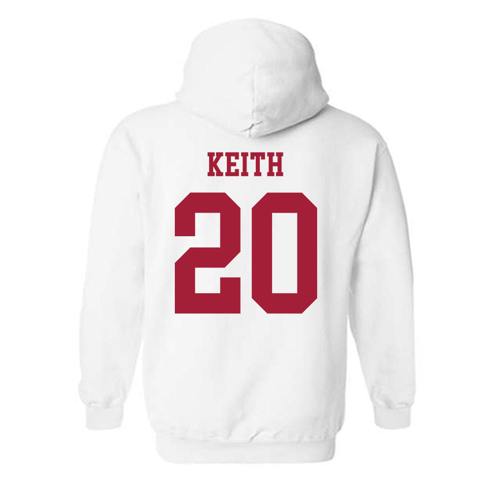 Alabama - NCAA Football : Khalifa Keith - Vintage Shersey Hooded Sweatshirt-1