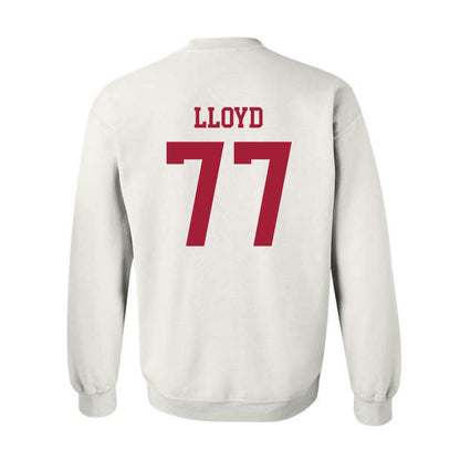 Alabama - NCAA Football : Jackson Lloyd - Vintage Shersey Crewneck Sweatshirt-1