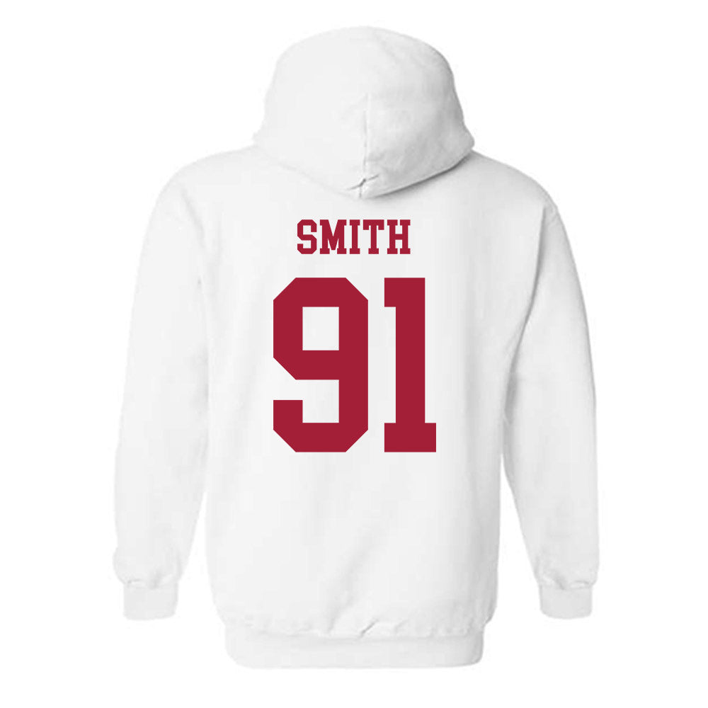 Alabama - NCAA Football : Caleb Smith - Vintage Shersey Hooded Sweatshirt-1