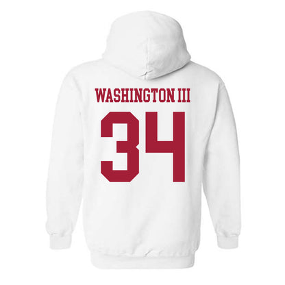 Alabama - NCAA Football : Jessie Washington III - Vintage Shersey Hooded Sweatshirt-1