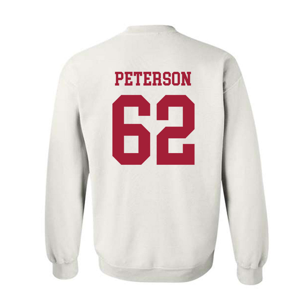 Alabama - NCAA Football : Davis Peterson - Vintage Shersey Crewneck Sweatshirt-1