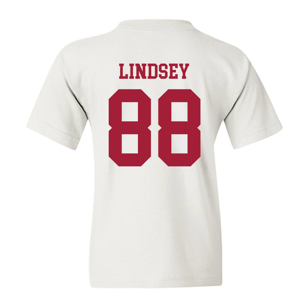 Alabama - NCAA Football : Jay Lindsey - Vintage Shersey Youth T-Shirt-1