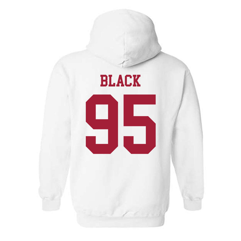 Alabama - NCAA Football : Leslie Black - Vintage Shersey Hooded Sweatshirt-1