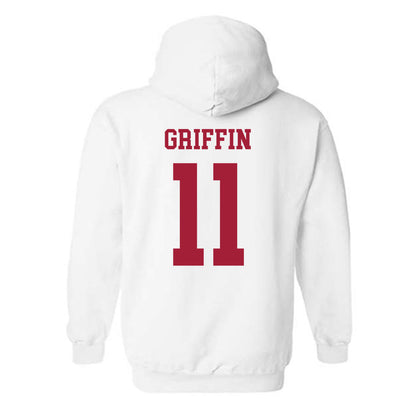 Alabama - NCAA Football : Xavier Griffin - Vintage Shersey Hooded Sweatshirt-1