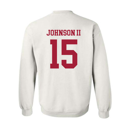 Alabama - NCAA Football : Duke Johnson II - Vintage Shersey Crewneck Sweatshirt-1