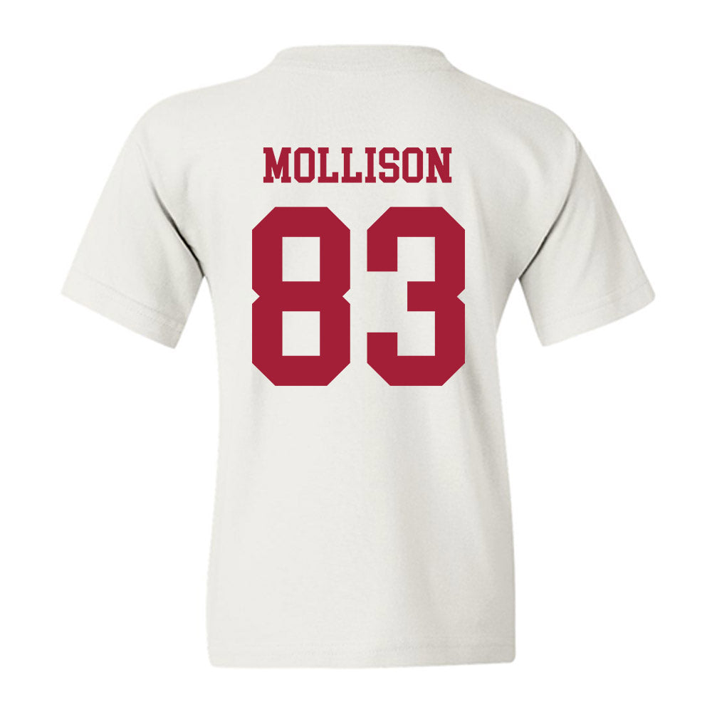 Alabama - NCAA Football : Cooper Mollison - Vintage Shersey Youth T-Shirt-1