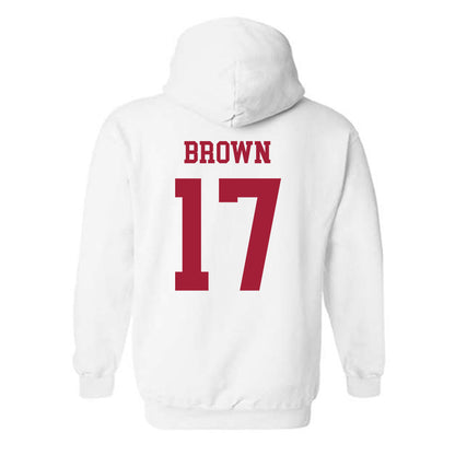 Alabama - NCAA Football : Trae'shawn Brown - Vintage Shersey Hooded Sweatshirt-1