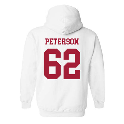 Alabama - NCAA Football : Davis Peterson - Vintage Shersey Hooded Sweatshirt-1