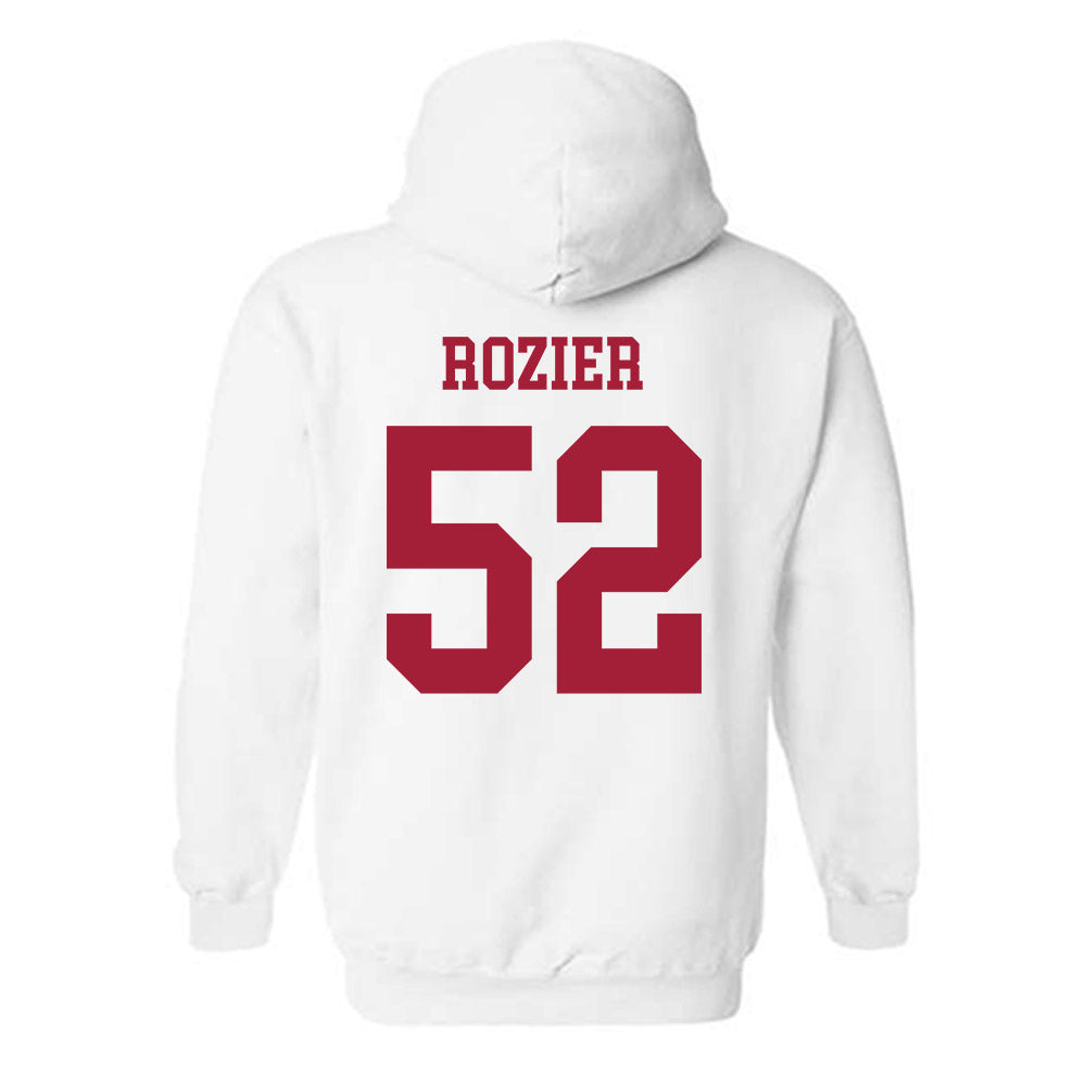 Alabama - NCAA Football : Alex Rozier - Vintage Shersey Hooded Sweatshirt-1