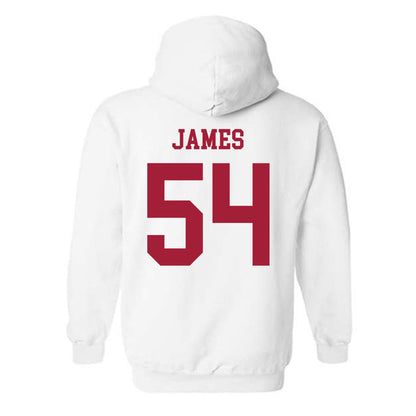 Alabama - NCAA Football : Jayvin James - Vintage Shersey Hooded Sweatshirt-1