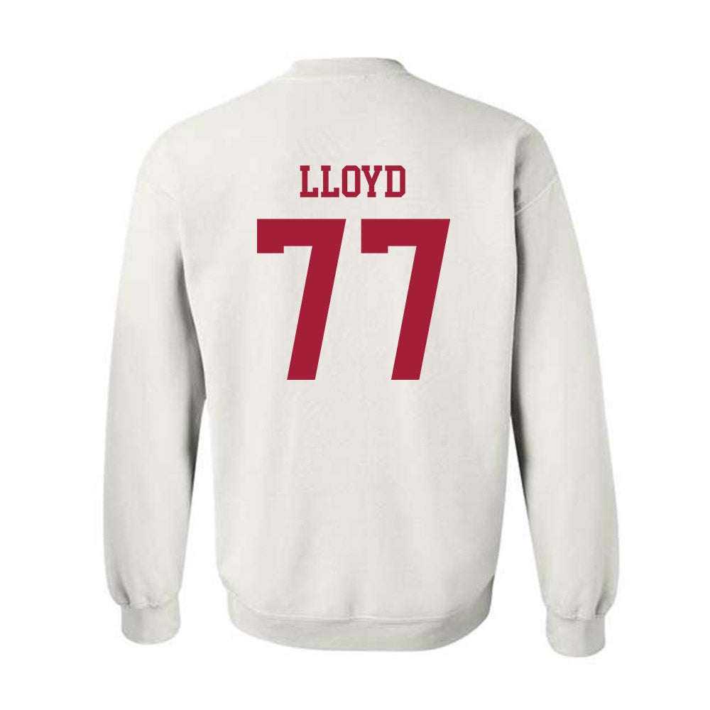 Alabama - NCAA Football : Jackson Lloyd - Vintage Shersey Crewneck Sweatshirt-1