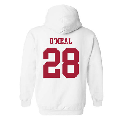 Alabama - NCAA Football : Carmelo O'Neal - Vintage Shersey Hooded Sweatshirt-1