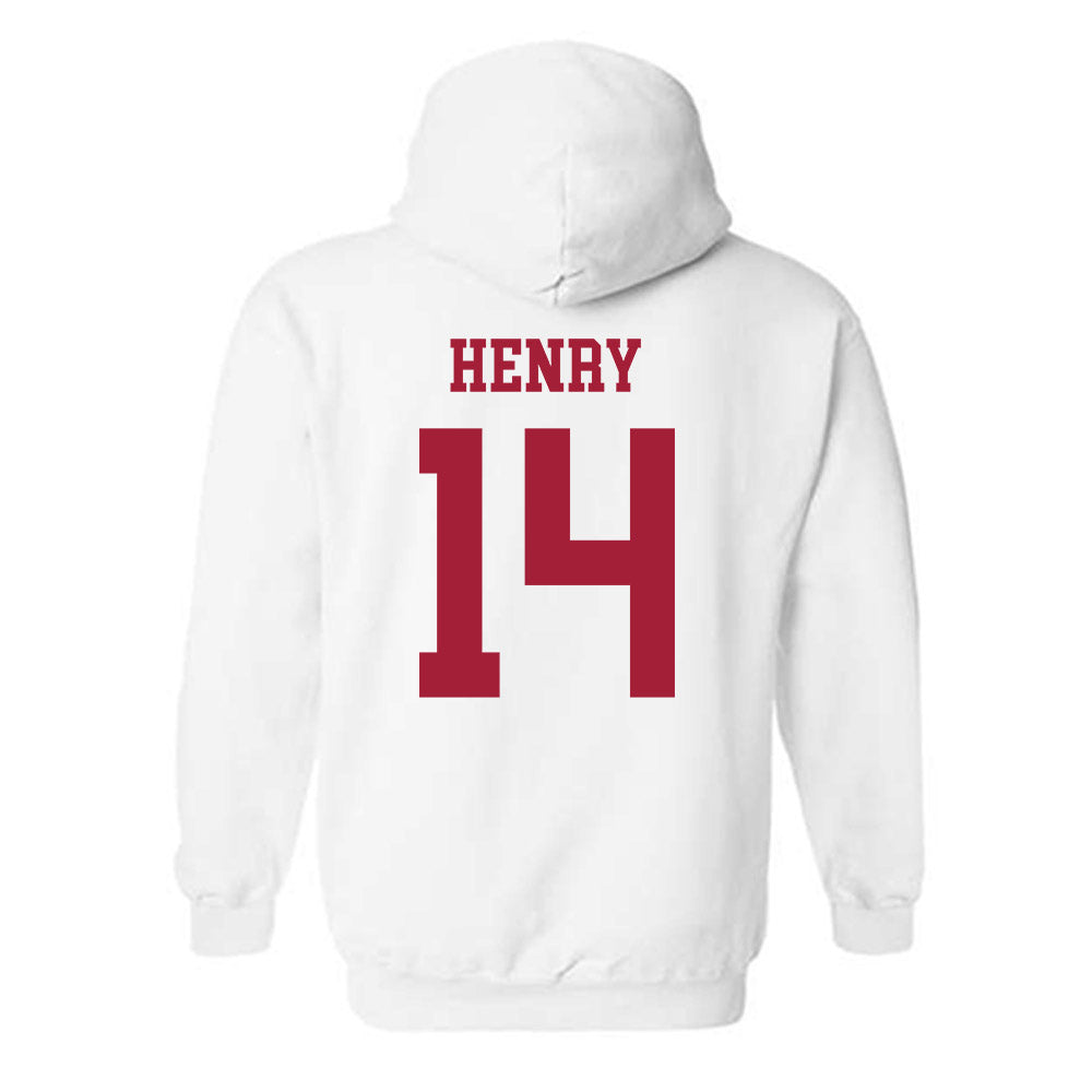 Alabama - NCAA Football : Fatutoa Henry - Vintage Shersey Hooded Sweatshirt-1