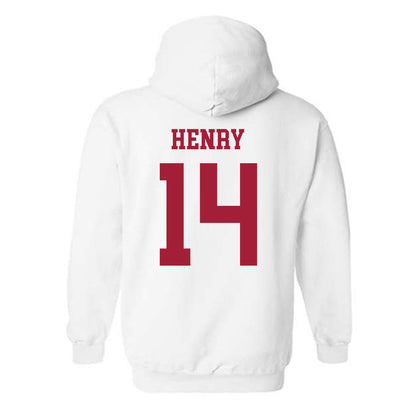 Alabama - NCAA Football : Fatutoa Henry - Vintage Shersey Hooded Sweatshirt-1