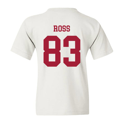 Alabama - NCAA Football : Warner Ross - Vintage Shersey Youth T-Shirt-1