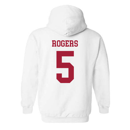 Alabama - NCAA Football : Noah Rogers - Vintage Shersey Hooded Sweatshirt-1