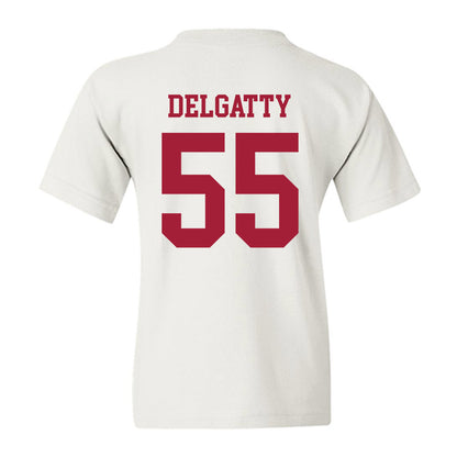 Alabama - NCAA Football : Racin Delgatty - Vintage Shersey Youth T-Shirt-1