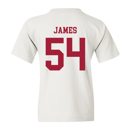 Alabama - NCAA Football : Jayvin James - Vintage Shersey Youth T-Shirt-1