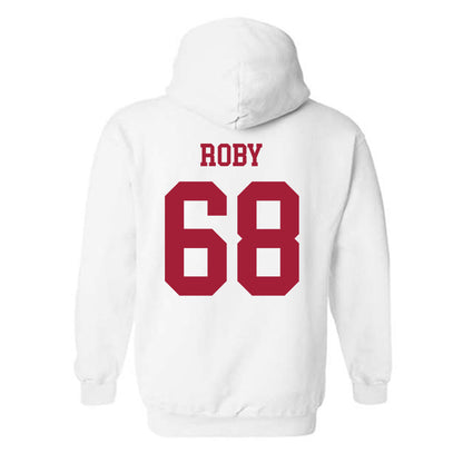Alabama - NCAA Football : Billy Roby - Vintage Shersey Hooded Sweatshirt-1