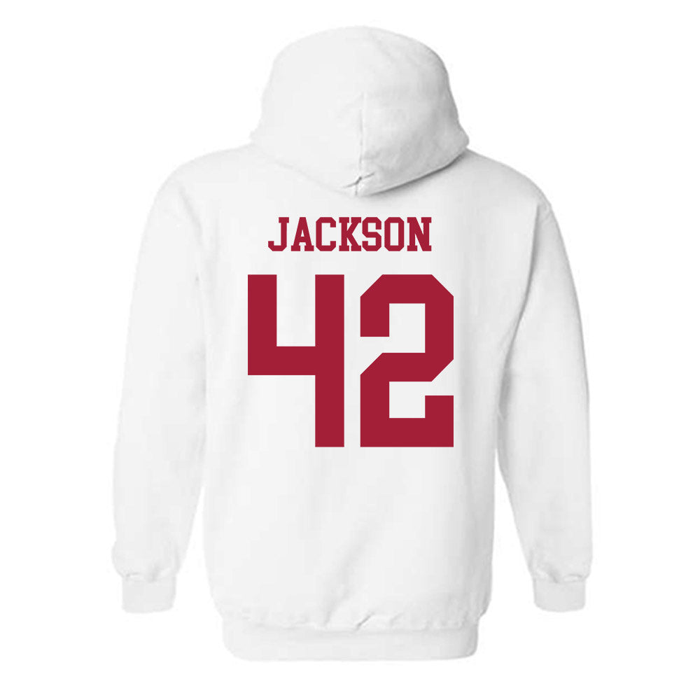 Alabama - NCAA Football : Ben Jackson - Vintage Shersey Hooded Sweatshirt-1