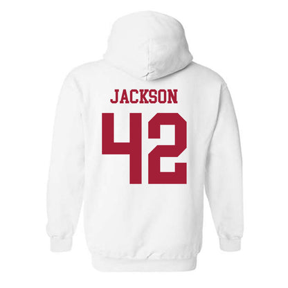 Alabama - NCAA Football : Ben Jackson - Vintage Shersey Hooded Sweatshirt-1