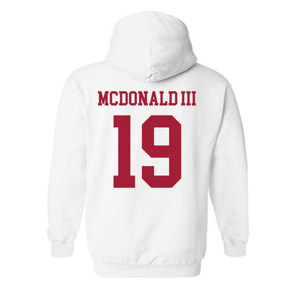 Alabama - NCAA Football : Chuck McDonald III - Vintage Shersey Hooded Sweatshirt-1