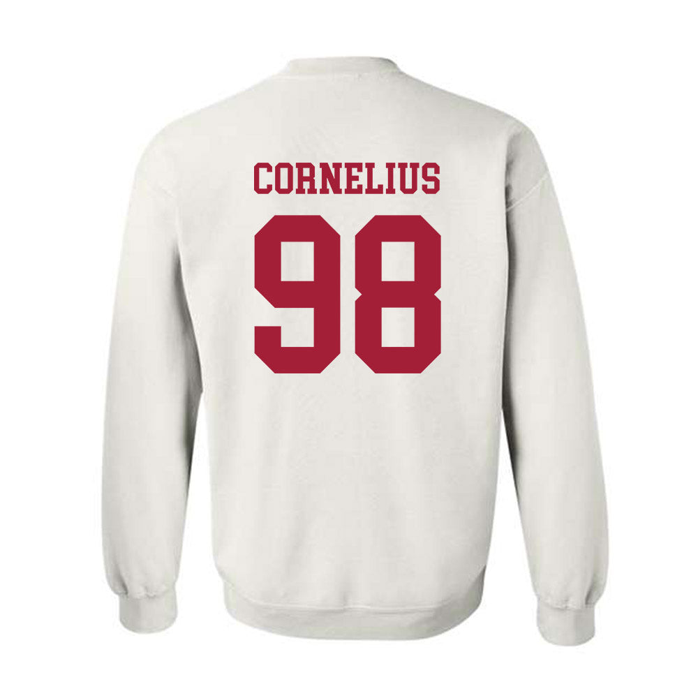 Alabama - NCAA Football : Tucker Cornelius - Vintage Shersey Crewneck Sweatshirt-1