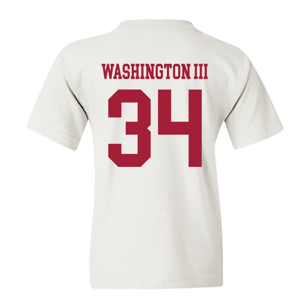 Alabama - NCAA Football : Jessie Washington III - Vintage Shersey Youth T-Shirt-1