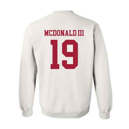 Alabama - NCAA Football : Chuck McDonald III - Vintage Shersey Crewneck Sweatshirt-1