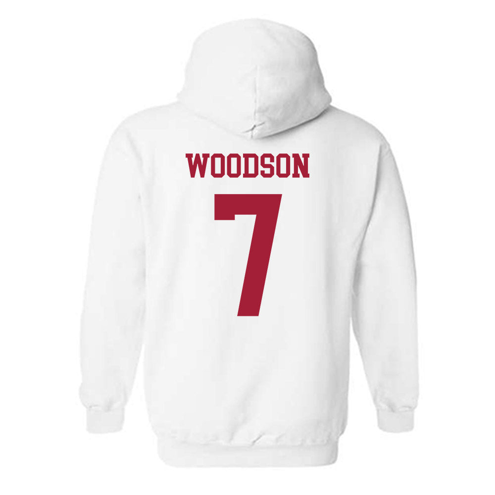 Alabama - NCAA Football : Caleb Woodson - Vintage Shersey Hooded Sweatshirt-1