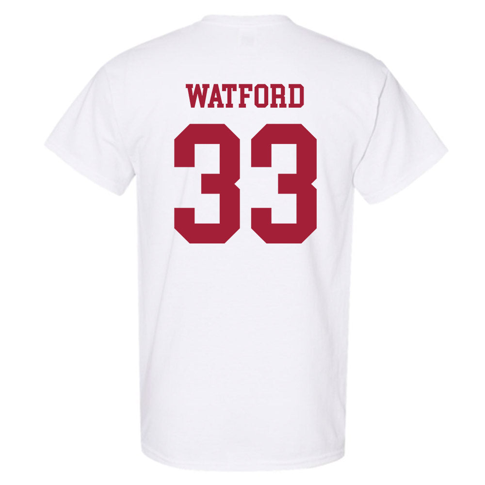 Alabama - NCAA Football : Adam Watford - Vintage Shersey T-Shirt-1