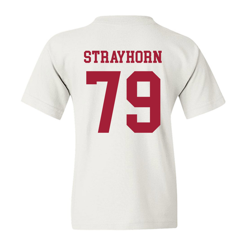 Alabama - NCAA Football : Kaden Strayhorn - Vintage Shersey Youth T-Shirt-1