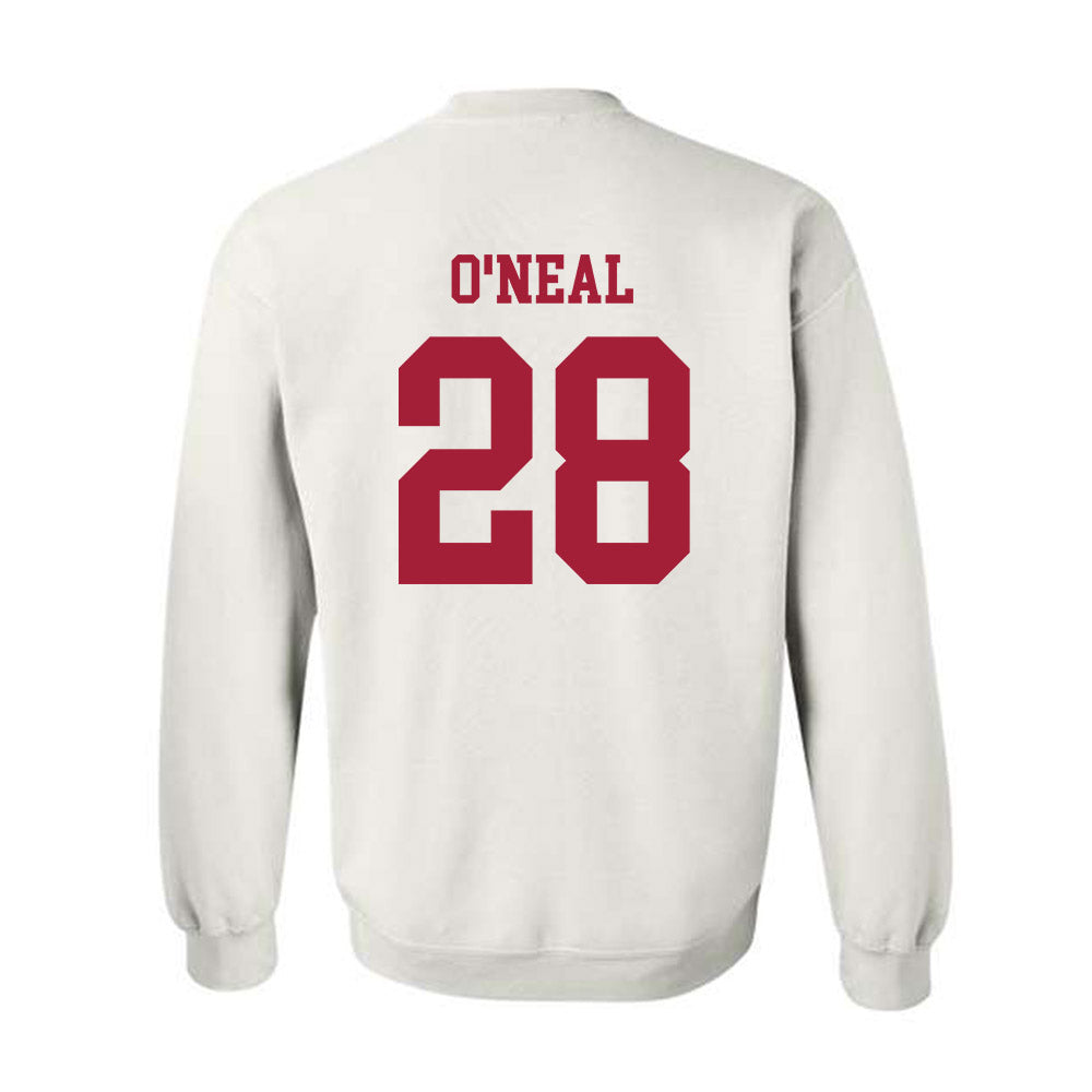 Alabama - NCAA Football : Carmelo O'Neal - Vintage Shersey Crewneck Sweatshirt-1
