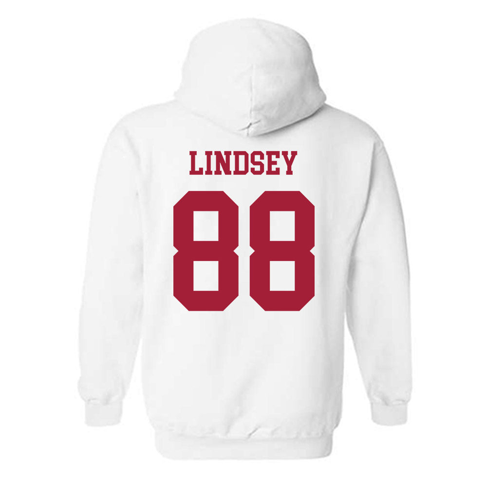 Alabama - NCAA Football : Jay Lindsey - Vintage Shersey Hooded Sweatshirt-1