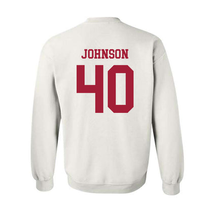 Alabama - NCAA Football : Grant Johnson - Vintage Shersey Crewneck Sweatshirt-1
