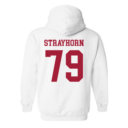 Alabama - NCAA Football : Kaden Strayhorn - Vintage Shersey Hooded Sweatshirt-1