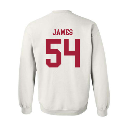 Alabama - NCAA Football : Jayvin James - Vintage Shersey Crewneck Sweatshirt-1