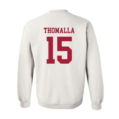 Alabama - NCAA Football : Jett Thomalla - Vintage Shersey Crewneck Sweatshirt-1