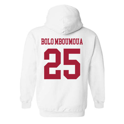 Alabama - NCAA Football : Steve Bolo Mboumoua - Vintage Shersey Hooded Sweatshirt-1