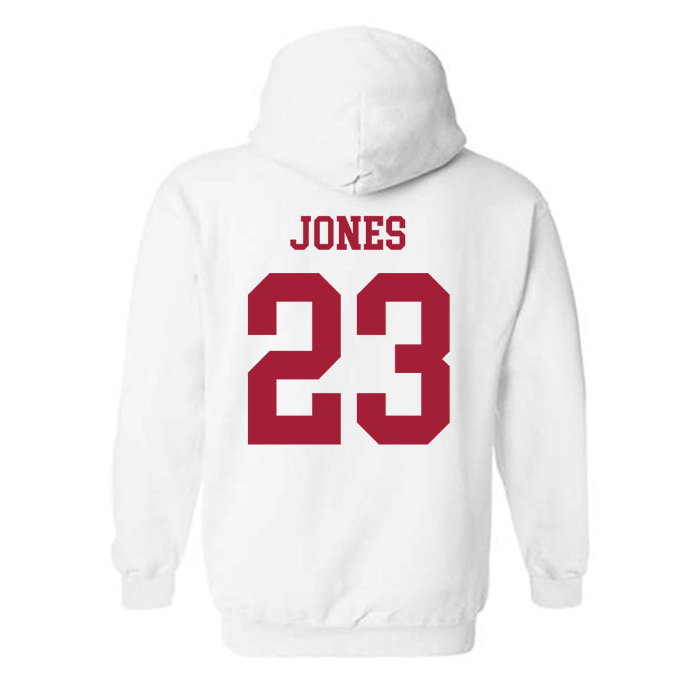 Alabama - NCAA Football : Cayden Jones - Vintage Shersey Hooded Sweatshirt-1