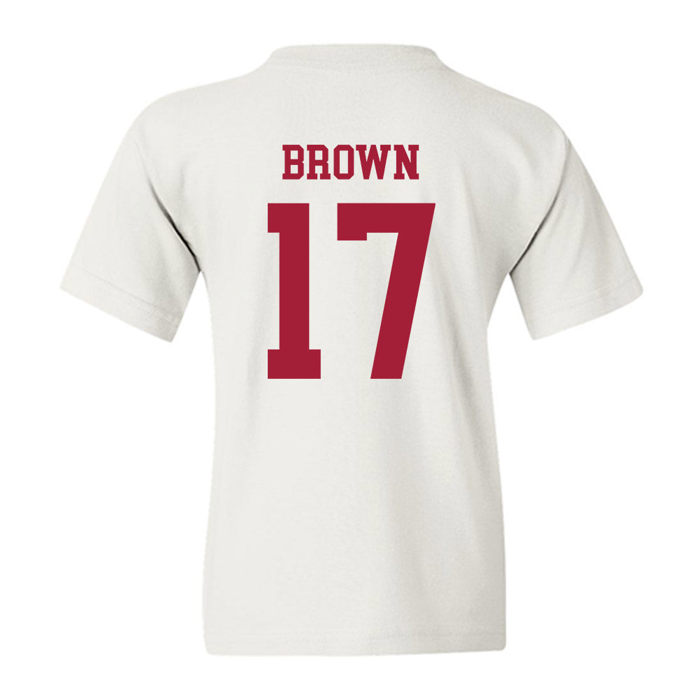 Alabama - NCAA Football : Trae'shawn Brown - Vintage Shersey Youth T-Shirt-1