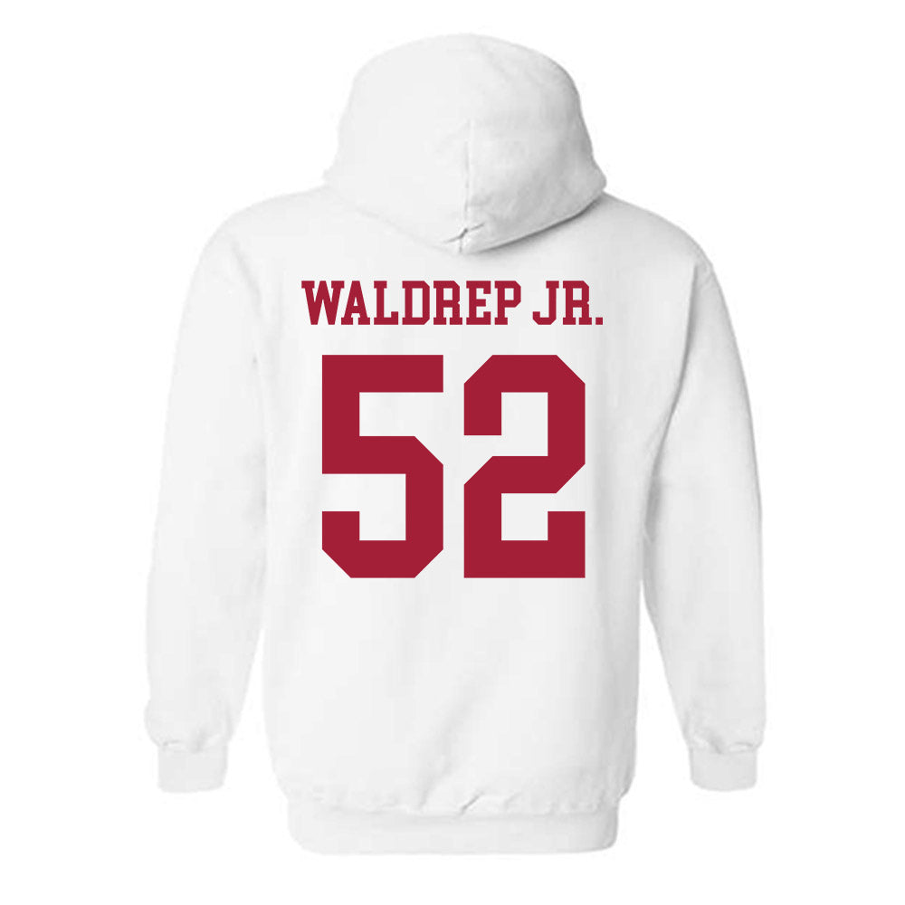 Alabama - NCAA Football : Mal Waldrep Jr. - Vintage Shersey Hooded Sweatshirt-1