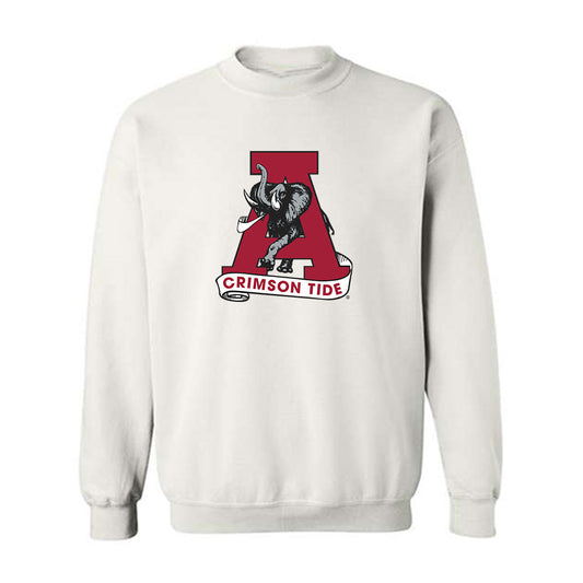 Alabama - NCAA Football : Steve Bolo Mboumoua - Vintage Shersey Crewneck Sweatshirt-0