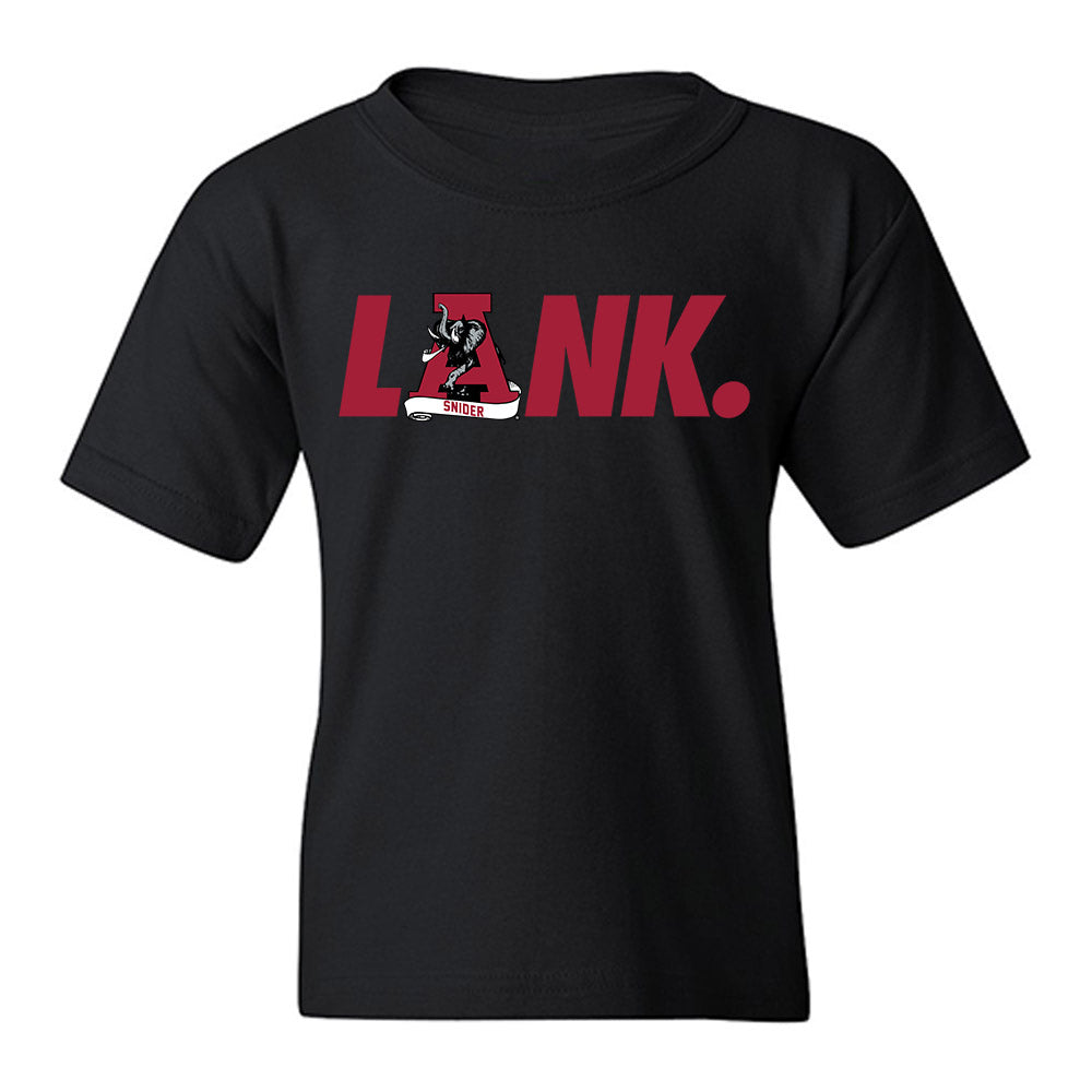 Alabama - NCAA Women's Volleyball : Maddie Snider - LANK Generic Shersey Youth T-Shirt-3