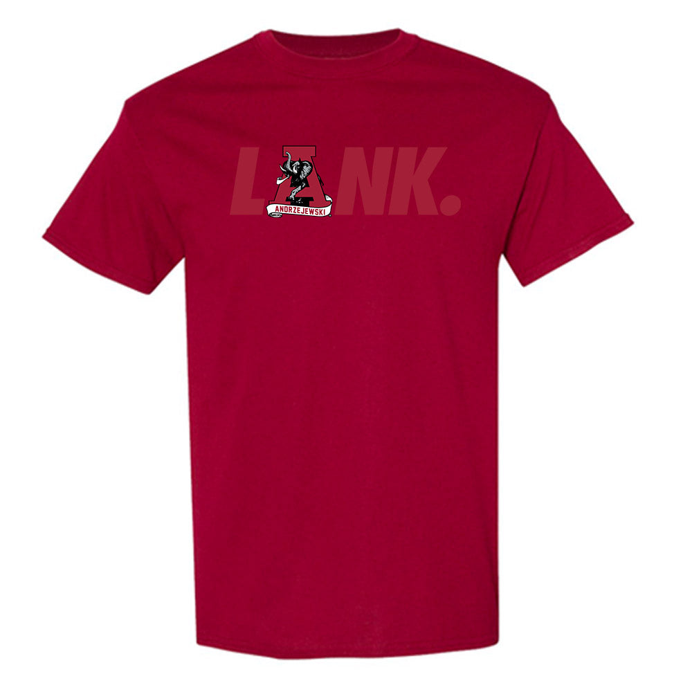 Alabama - Women's Golf Alumni : Lisa Andrzejewski - LANK Generic Shersey T-Shirt-0