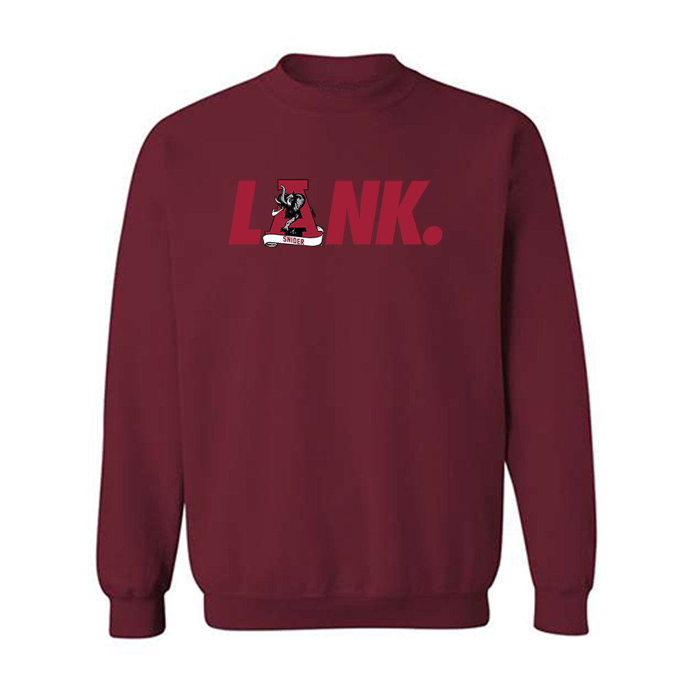 Alabama - NCAA Women's Volleyball : Maddie Snider - LANK Generic Shersey Crewneck Sweatshirt-3