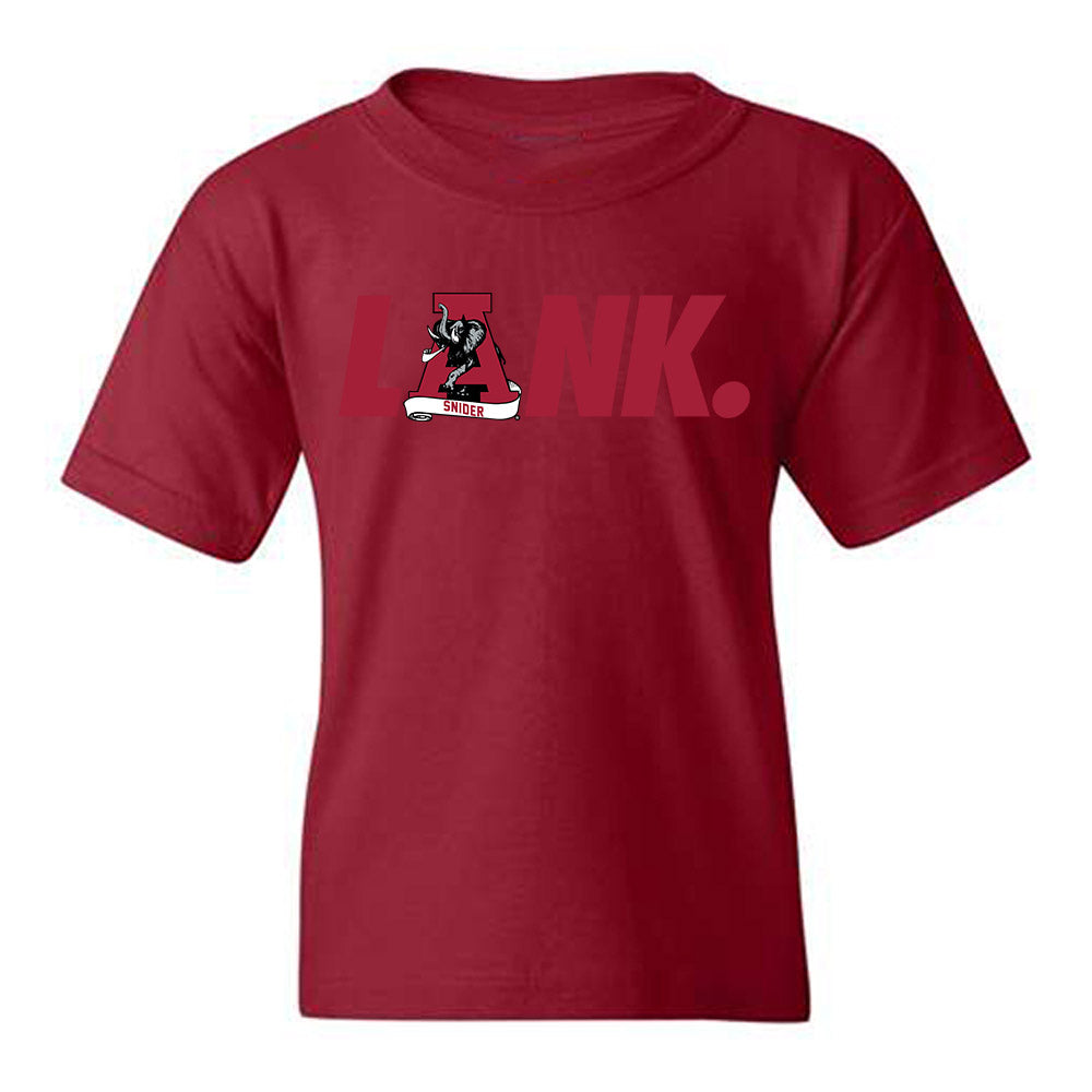 Alabama - NCAA Women's Volleyball : Maddie Snider - LANK Generic Shersey Youth T-Shirt-0