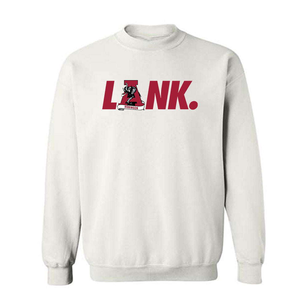 Alabama - Baseball Alumni : Kolby Robinson - LANK Generic Shersey Crewneck Sweatshirt