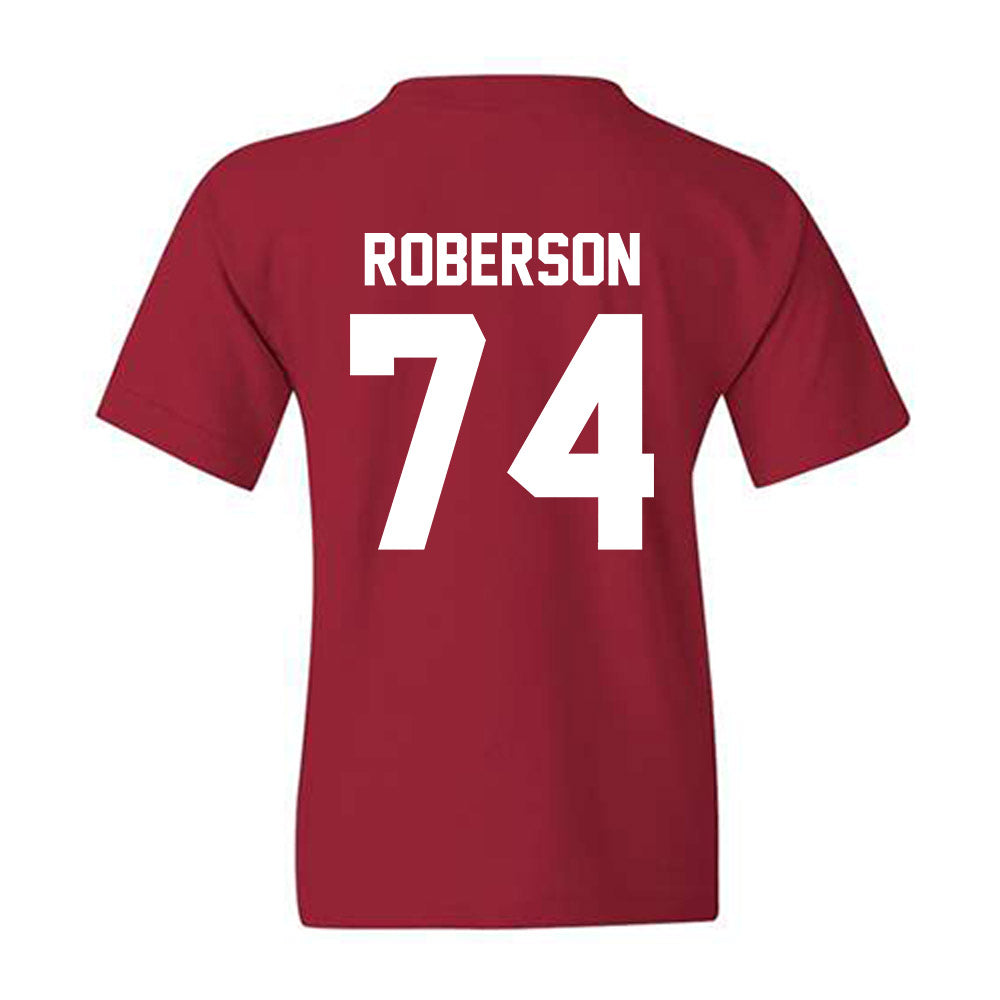 Arkansas - NCAA Football : Terence Roberson - Sports Shersey Youth T-Shirt-1
