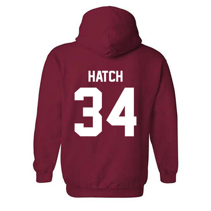 Arkansas - NCAA Football : Jathan Hatch - Sports Shersey Hooded Sweatshirt-1
